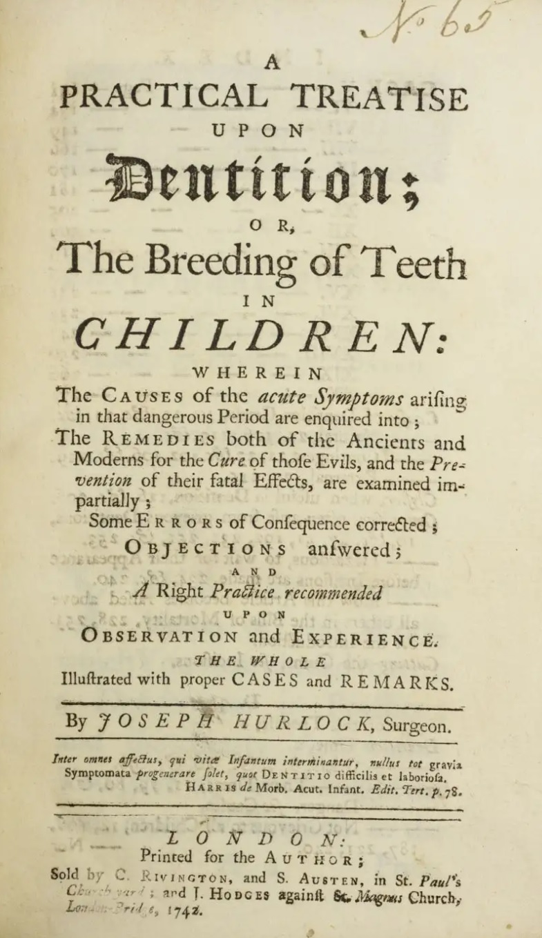 1742_Hurlock_Practical Treatise upon Dentition
