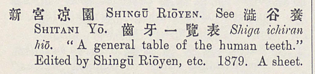 1879_齒牙一覧表