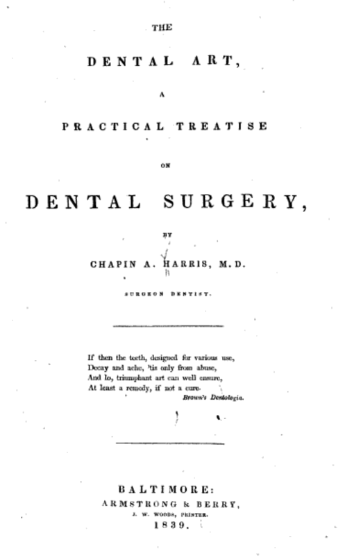 1839_The Dental Art_A Practical Treatise on Dental Surgery