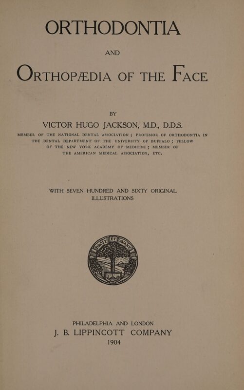 1904_Orthodontia and Orthopaedia of the Face_Jackson V H